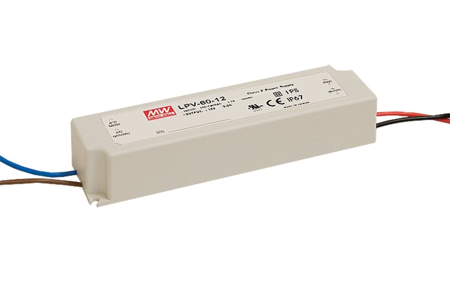 MeanWell Schaltnetzteil, LPV-60 Serie, 60W, 5V.