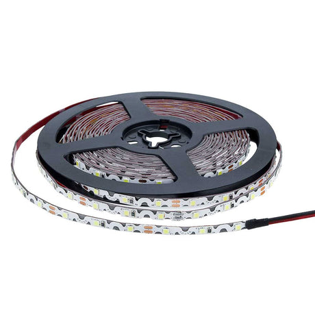 Outdoor LED-Leuchtstreifen, S-Typ, 5m,  knickbar, 12V, 7,2W/m, 6mm, kaltweiß (6500K).