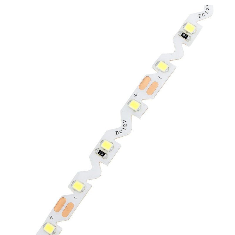 Outdoor LED-Leuchtstreifen, S-Typ, 5m,  knickbar, 12V, 7,2W/m, 6mm, kaltweiß (6500K).
