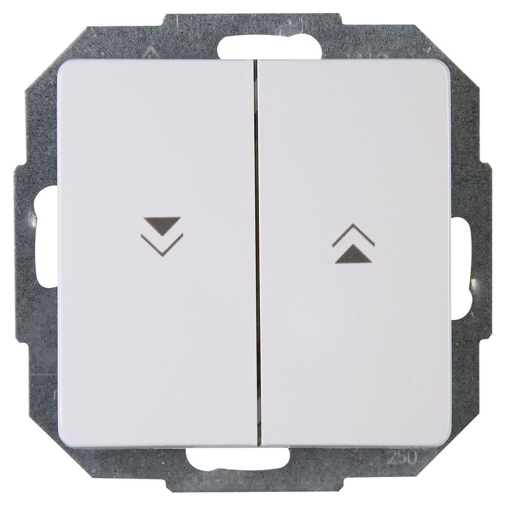 PARIS, Jalousieschalter, UP, arktisweiß.