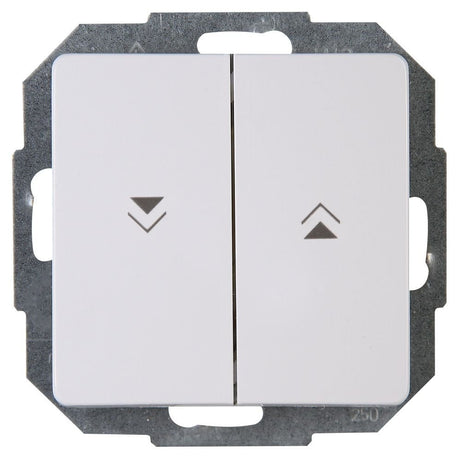 PARIS, Jalousieschalter, UP, arktisweiß.