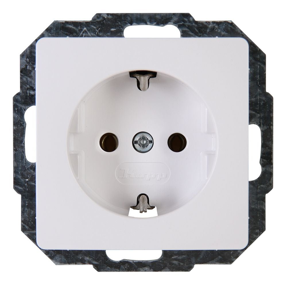 PARIS, Schutzkontakt-Steckdose, UP, arktisweiß.