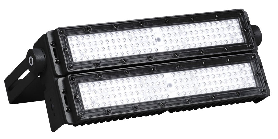 Profi Stadion Fluter, 200 W, 5000 K (neutralweiß), 26000 lm, IP66, Meanwell Driver, LUMILEDS LED.
