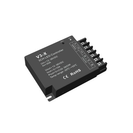 RGB/CCT/3 Kanal LED Dimmer RF Controller.