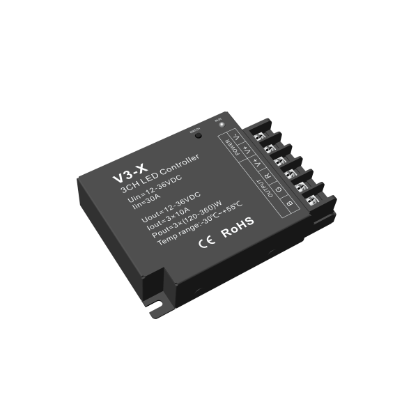 RGB/CCT/3 Kanal LED Dimmer RF Controller.