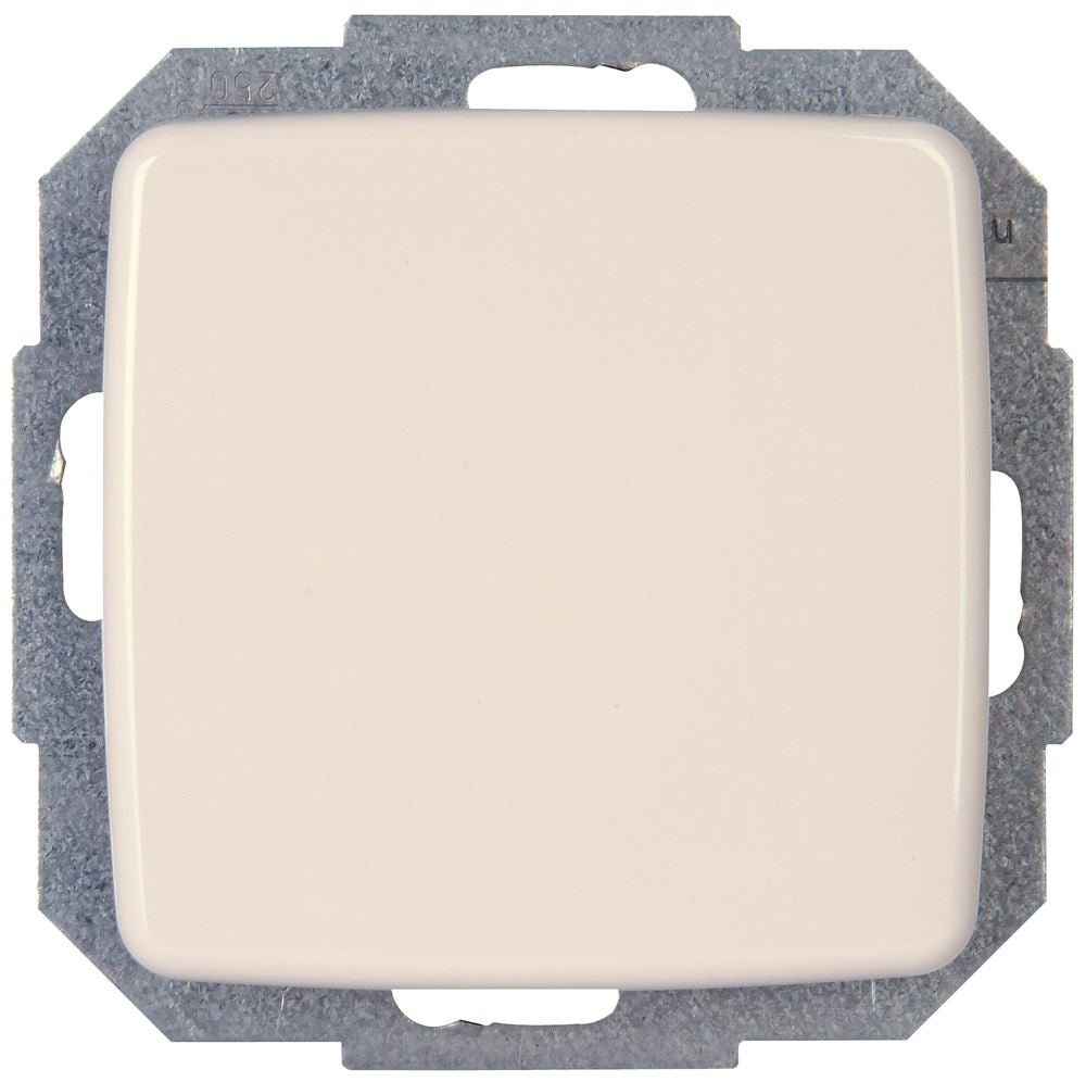 RIVO, Aus- Wechselschalter, UP, reinweiß.