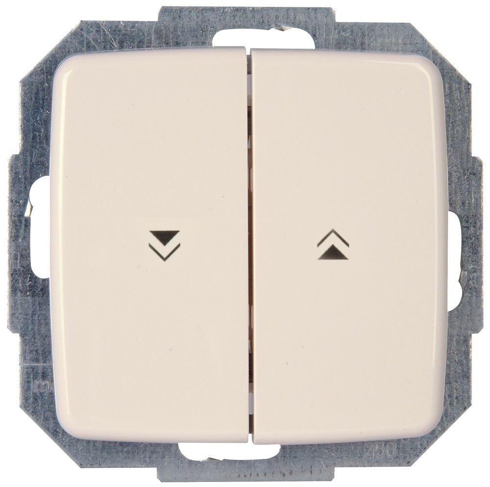 RIVO, Jalousieschalter, UP, reinweiß.