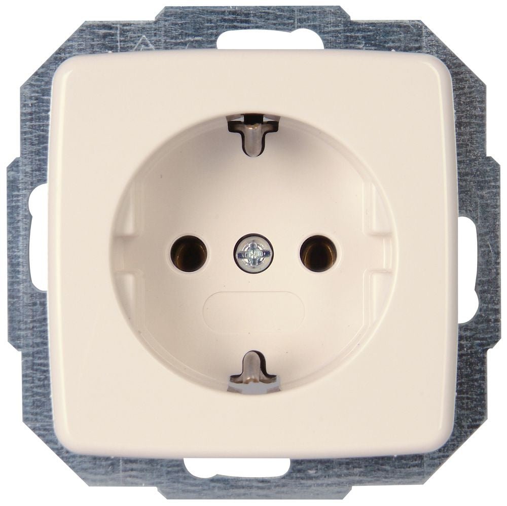 RIVO, Schutzkontakt-Steckdose, UP, reinweiß.