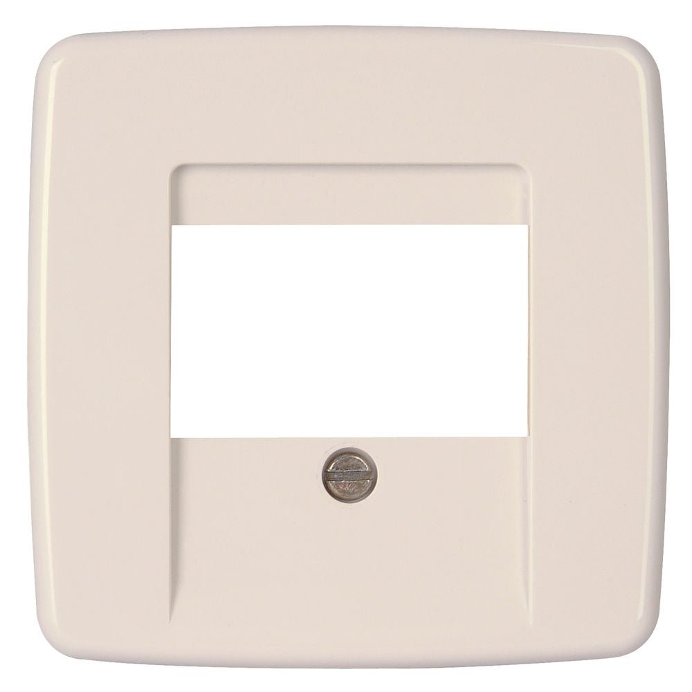 RIVO, TAE-Abdeckung, 1-3 Anschlüsse, reinweiß.