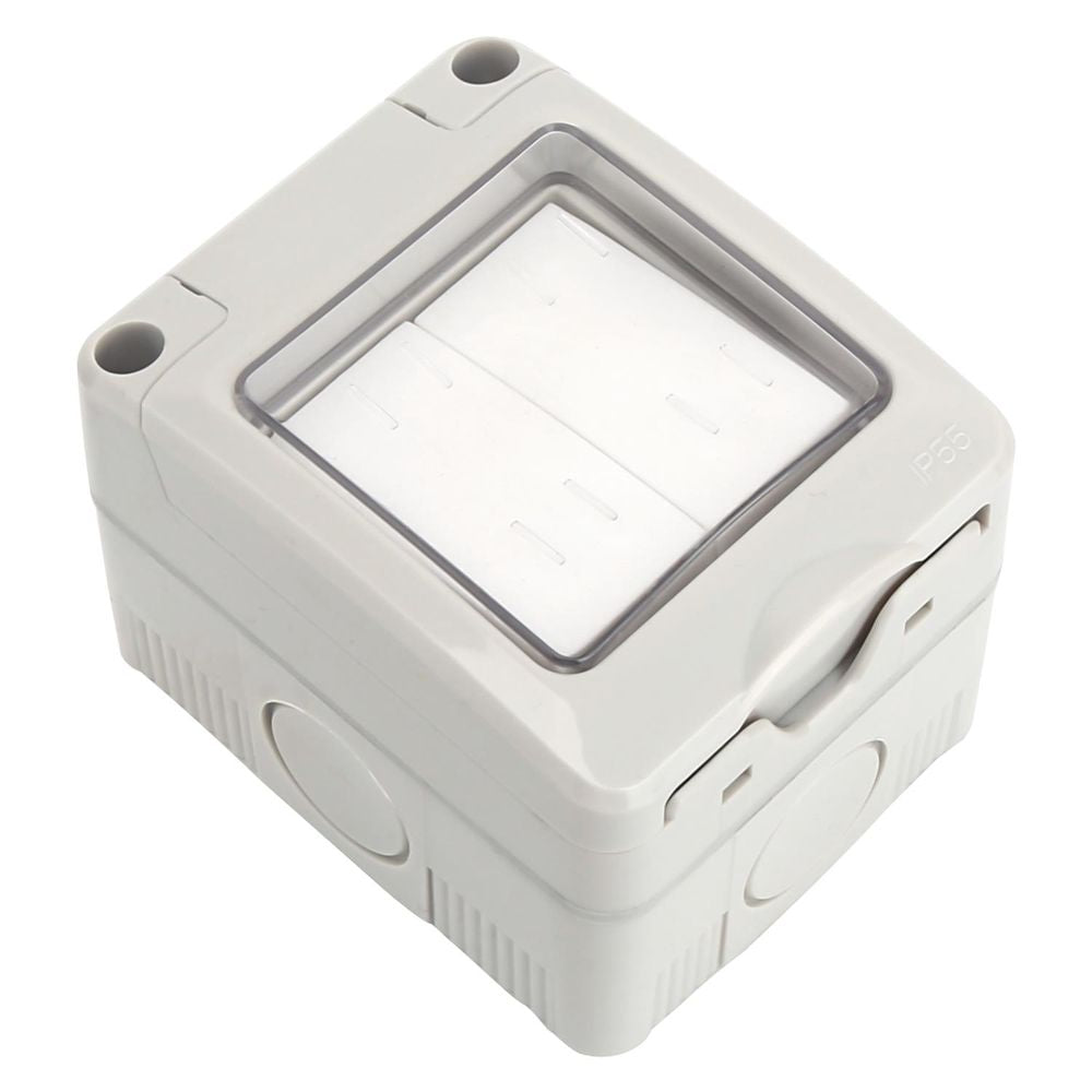 Serien-Wechselschalter, 2er, AP, IP55.