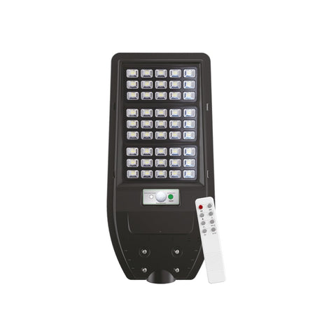 Solar-Straßenleuchte mit PIR Sensor, Parkplatzleuchte 10W PV, 1200lm, 6500K, IP54.