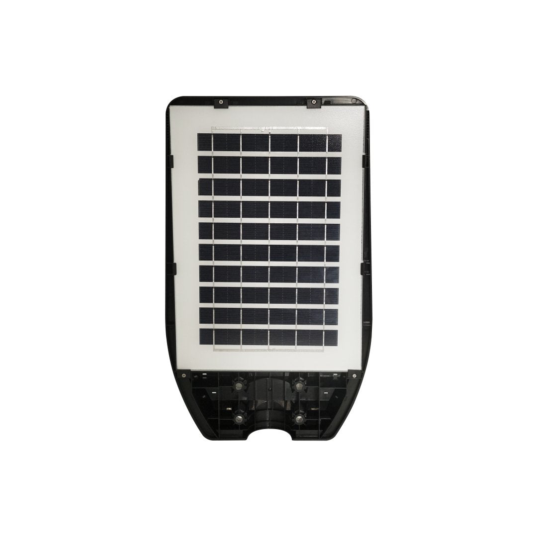 Solar Straßenleuchte mit PIR Sensor, Parkplatzleuchte, 5W PV, 600lm, 6500K, IP54.