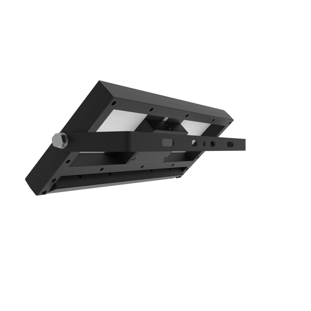 Solar Wandleuchte mit PIR-Sensor, Outdoorleuchte, 10W, 1000lm, 6500K, IP54, schwenkbare LED-Lichtleiste.