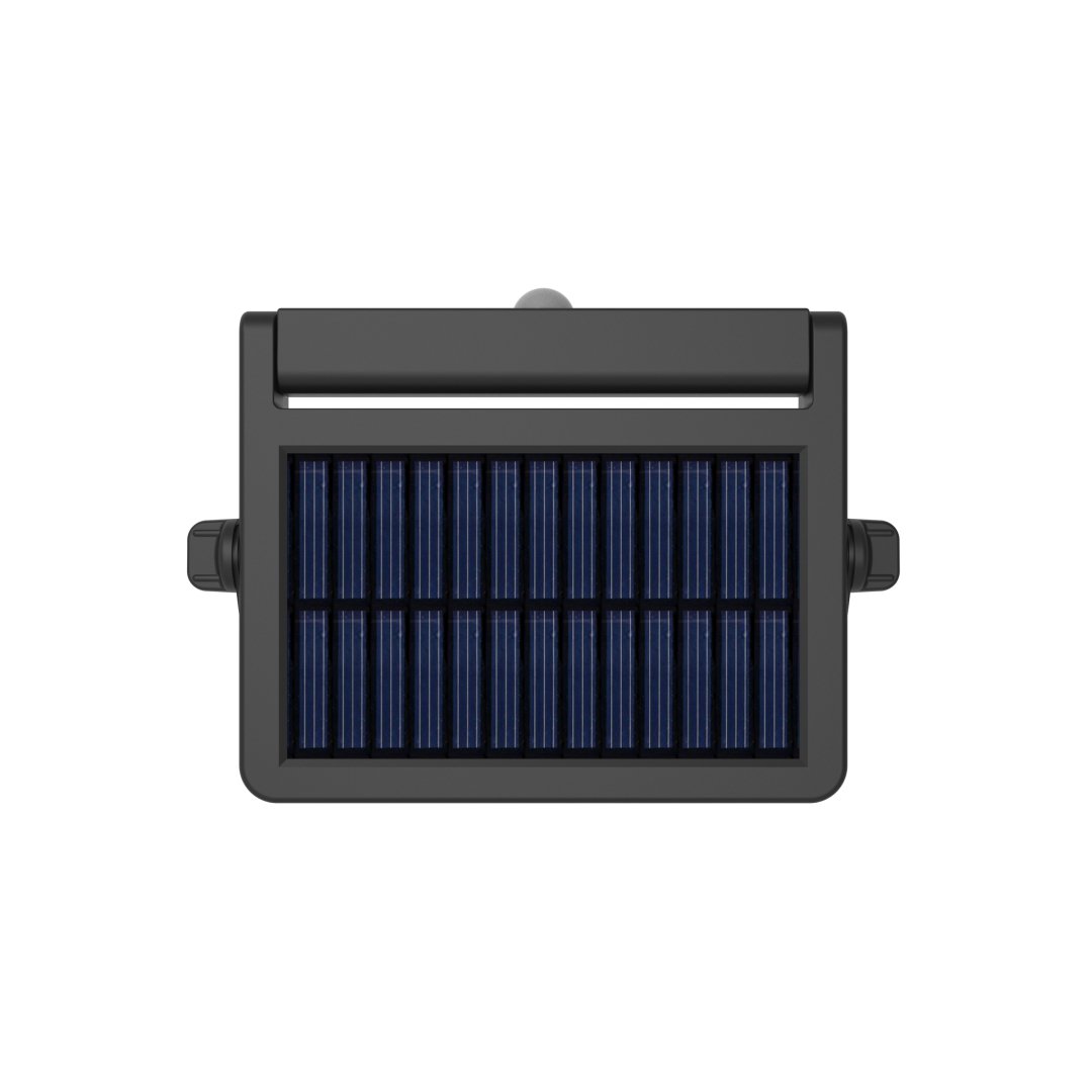 Solar Wandleuchte mit PIR-Sensor, Outdoorleuchte, 5W, 500lm, 6500K, IP54, schwenkbare LED-Lichtleiste  Lichttechnik24.de.
