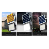 Solarstrahler PRO, LED-Fluter, Solar mit Akku, 20 W PV, 2600 lm, 6500K, IP65, Aludruckguss  Lichttechnik24.de.