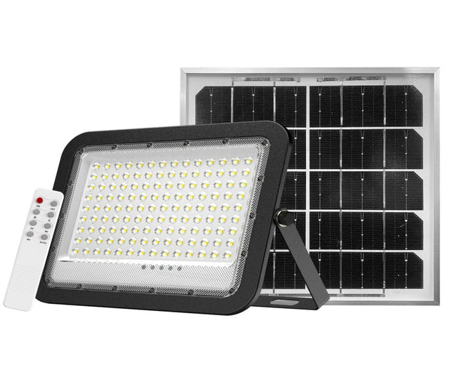 Solarstrahler PRO, LED-Fluter, Solar mit Akku, 6 W PV, 800 lm, 6500K, IP65, Aludruckguss  Lichttechnik24.de.