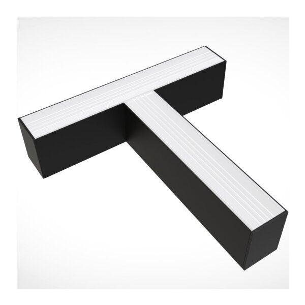 T-Verbinder für Linearleuchte Slim Professional, 4000 K (neutralweiß), 15 W, 1500 lm, schwarz.