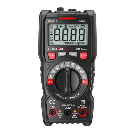 TrueRMS Digital-Multimeter, 4.000 Counts.