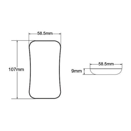 Ultradünne RF Fernbdienung mit Touch Farbrad.