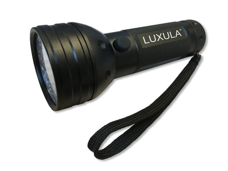 UV-LED-Taschenlampe, 395 nm, 51 LEDs, 3xAA (Mignon).