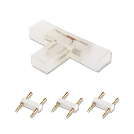 Verbinder für LED-Leuchtstreifen 2835-180 in T-Form.