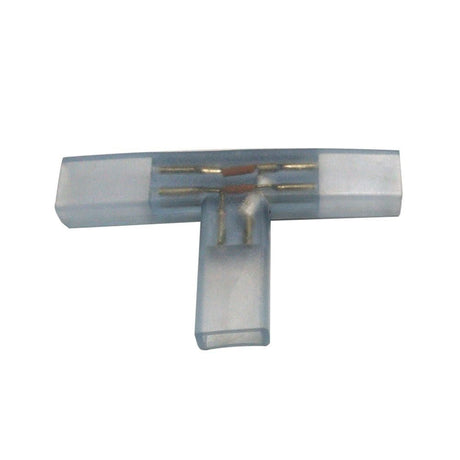 Verbinder für LED-Leuchtstreifen 2835-180 in T-Form.