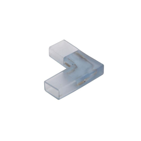 Verbinder für LED-Leuchtstreifen 5050-60 in L-Form.
