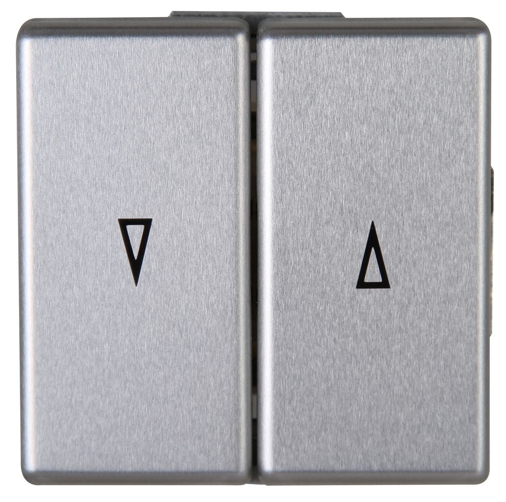 VISION, Jalousieschalter, UP, stahlgrau.