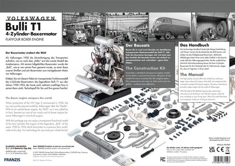 VW-Bulli T1 4-Zylinder-Boxermotor.