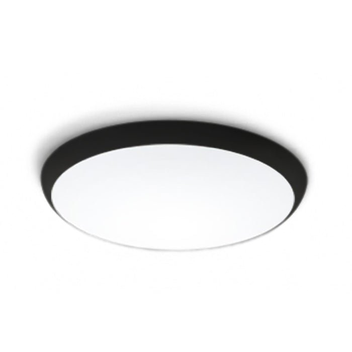 Zusatzring in Schwarz für 18W LED Aufbauleuchte ELED300262 und ELED300263.