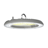 LED-HighBay, UFO, grau, 150 W, 15000 lm, CCT 3000-6500 K (warm-, neutral-, kaltweiß), IP65