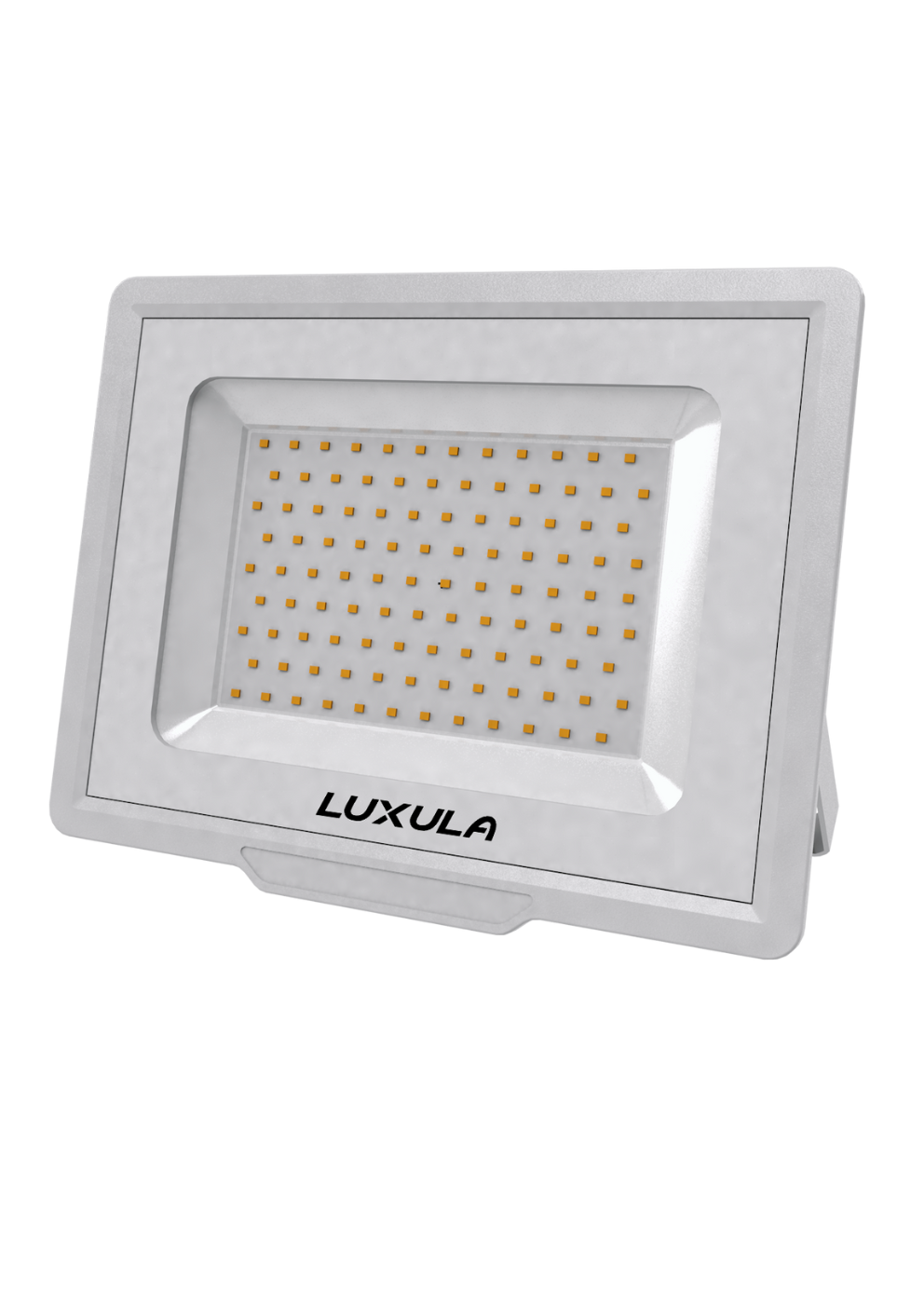 LED-Fluter, 100 W, 3000 K (warmweiß), 10000 lm, weiß, IP65, TÜV-geprüft