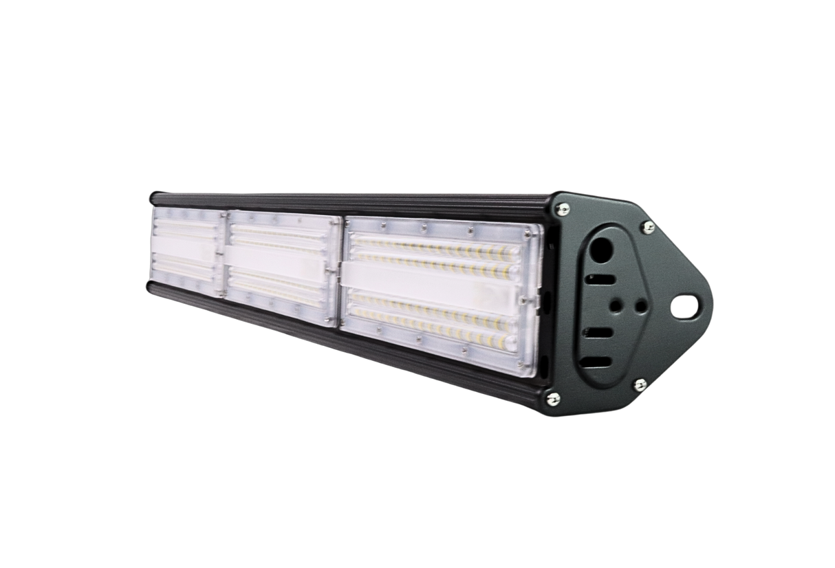 LED-Hallenleuchte, linear, 150 W, 18000 lm, 5000 K (neutralweiß), IP65, TÜV-geprüft, ENEC-Zertifizierung