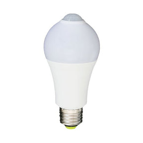 LED-Leuchtmittel, E27, 7W, 560lm, 4500K, Bewegungsmelder.