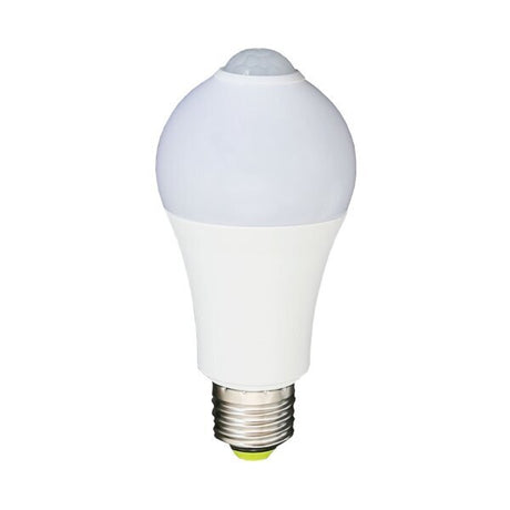 LED-Leuchtmittel, E27, 7W, 560lm, 4500K, Bewegungsmelder.