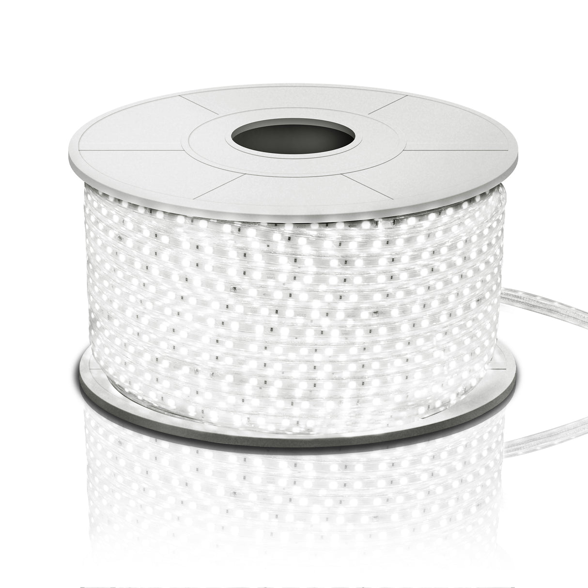 LED-Leuchtstreifen 2835-120, 50 m, 6500 K, IP65.