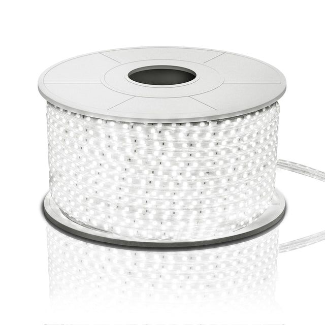 LED-Leuchtstreifen 2835-120, 50 m, 6500 K, IP65.