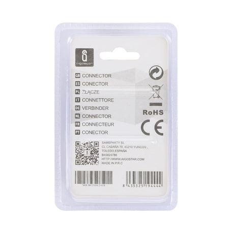 Verbindungsklemmen CMK-102, 2-polig, 3 Stk., transparent-gelb.