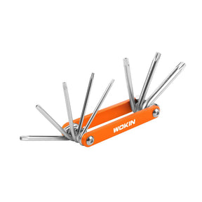 Winkelschraubendreher-Satz Torx, Alu-Klapphalter, 8er.