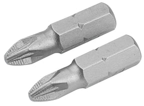 Schraubendreher-Bitsatz, 2er, PZ 2 x 25 mm.