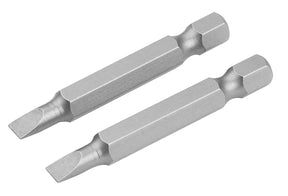 Schraubendreher-Bitsatz, 2er, SL 0,5 x 4,0 x 50 mm.