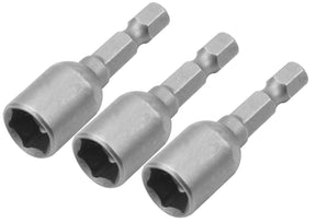 Stecknuss-Bitsatz, 10 x 48 mm, 1/4".