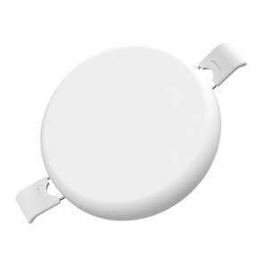 LED-Einbaupanel, rahmenlos, rund, 36 W, 3020 lm, 2700 K, IP54.