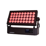 LUXULA Outdoor-LED-Wash, 36 x 15W RGBW, IP65, WDMX