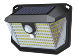 Solar-Wandleuchte mit PIR-Lichtsensor, 7 Stunden Leuchtdauer, mit 3 Lichtmodi, IP44-geschützt und in kaltweiß