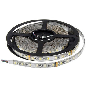 LED-Streifen, 8000 lm, 24V, RGB+warmweiß, 60 LEDs/m, IP54, 5m.