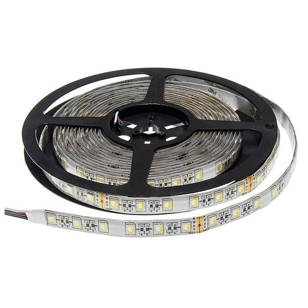 LED-Streifen, 8000 lm, 24V, RGB+warmweiß, 60 LEDs/m, IP54, 5m.