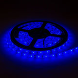 LED-Streifen, 24W, 12V, 60 LEDs/m, IP54, 5m, blau.