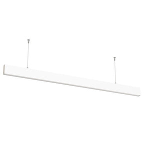 LED-Linear Büro-/Tresenleuchte up-down 50 W, 4000 K, weiß.