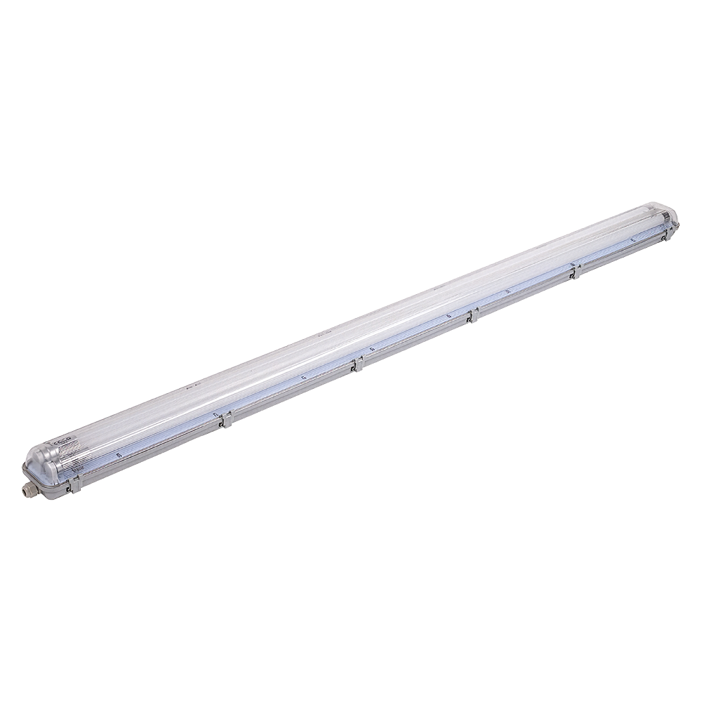 LED-Wannenleuchte, 44 W, 4000 lm, 4500 K, 158,5 cm, IP65, 2 Flammig